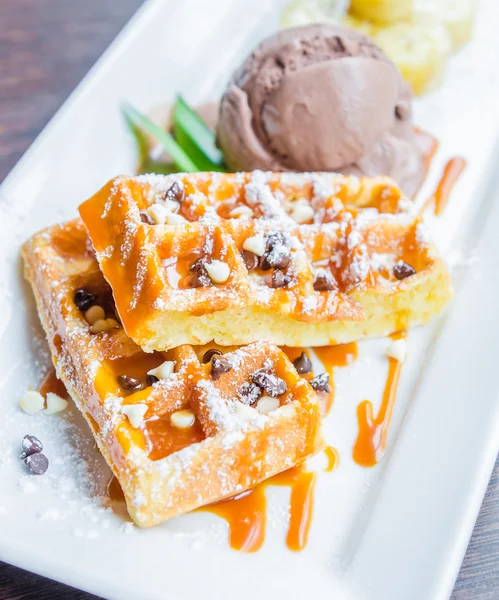 Waffle — Stock Photo, Image