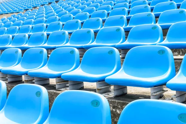 Sedadla na stadionu — Stock fotografie