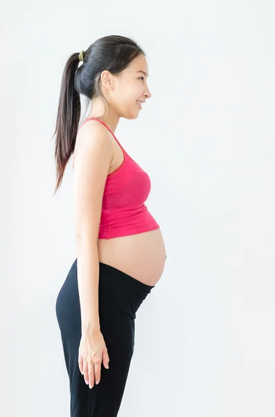 女性妊娠 — ストック写真