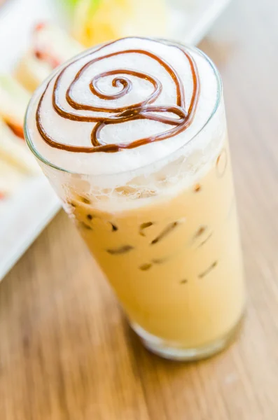 Iced mocha coffee — Stock Photo, Image