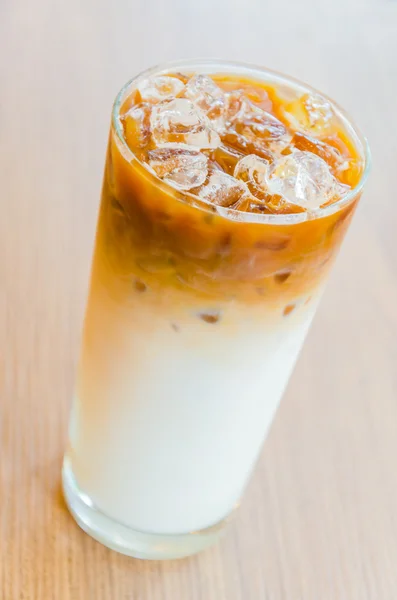 Iced latte cafea — Fotografie, imagine de stoc