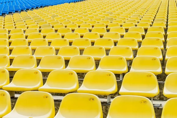 Asientos de estadio — Foto de Stock