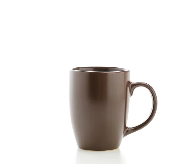 Tasse isoliert auf weiß — Stockfoto