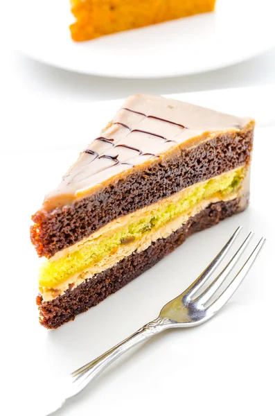 Csokoládé torta — Stock Fotó