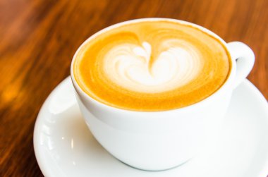 Latte kahve.