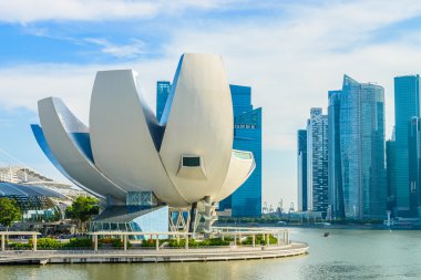 Singapur - 24 Haziran: 24 Haziran 2014 yılında singa artscience Müzesi