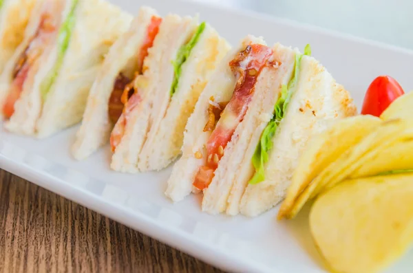 Club-Sandwiches — Stockfoto