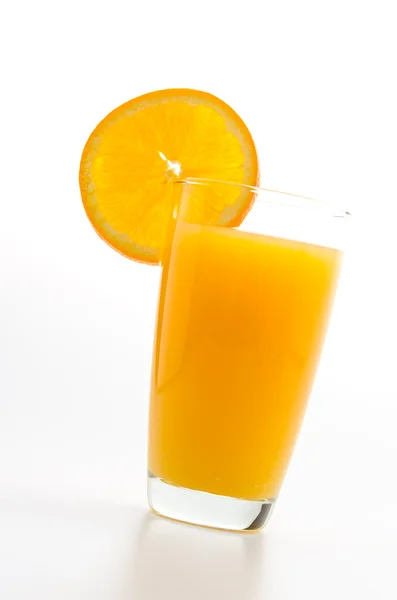 Apelsinjuice glas — Stockfoto