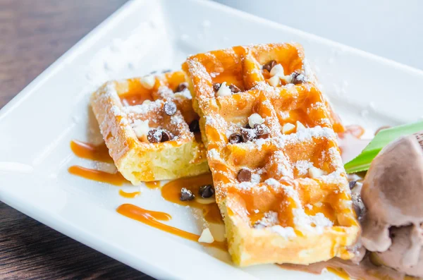 Waffle — Stock Photo, Image