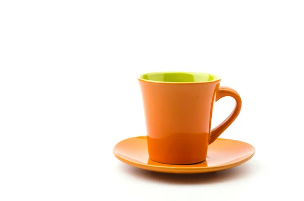 Orange mugg — Stockfoto