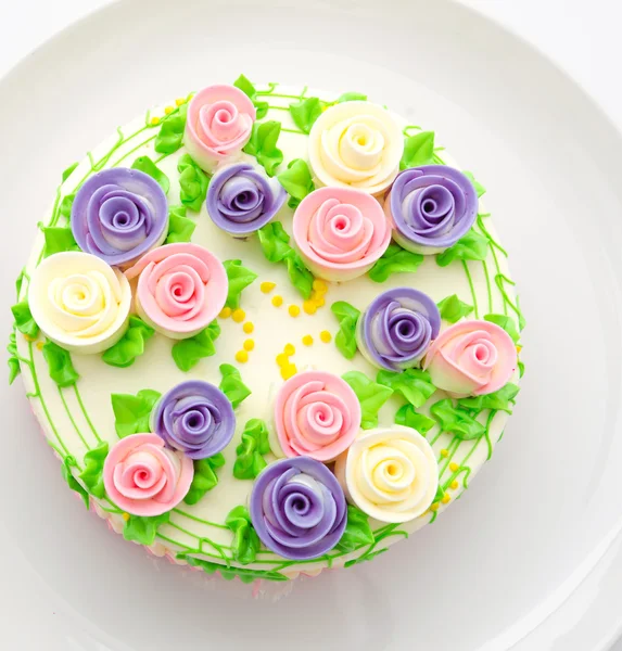 Flower cake — Stock Photo, Image