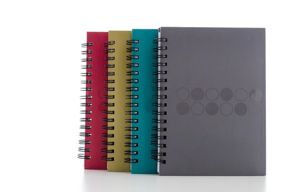 Cadernos coloridos — Fotografia de Stock