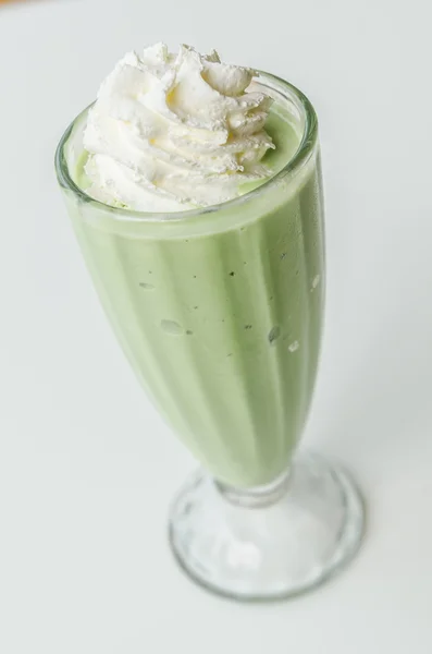 Frappe de chá verde — Fotografia de Stock