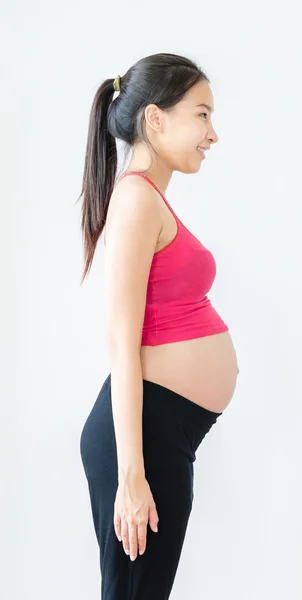 Woman pregnant — Stock Photo, Image