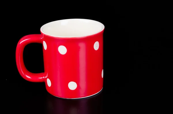 Tazza rossa — Foto Stock