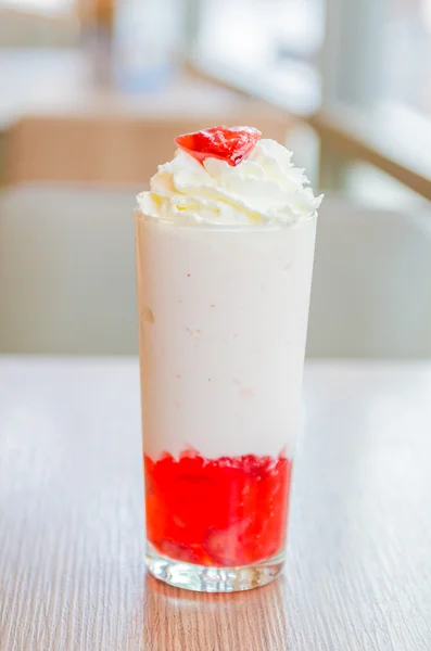 Batido de fresa — Foto de Stock