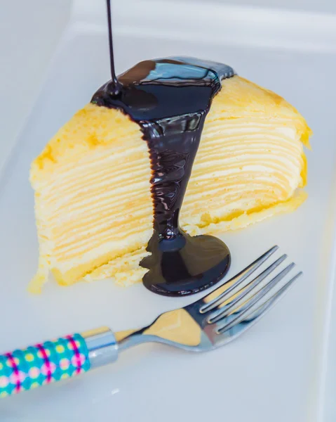 Gâteau aux crêpes — Photo