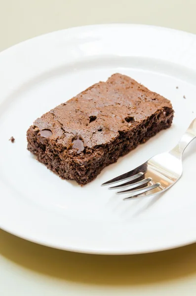 Brownie au chocolat — Photo