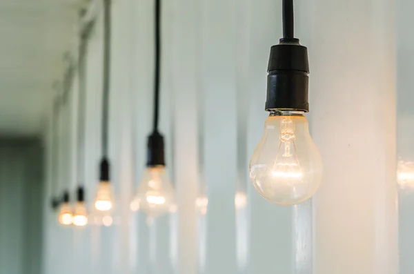 Elektriska lampor — Stockfoto