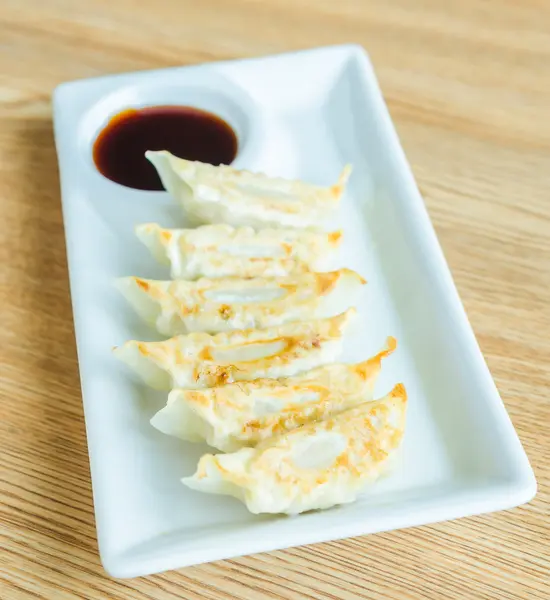 Gyoza japansk - Stock-foto