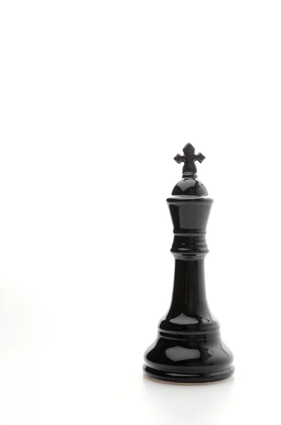Xadrez negro — Fotografia de Stock