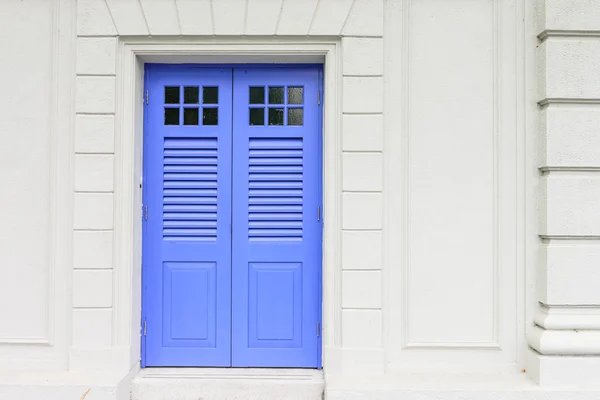 Blue doors — Stock Photo, Image