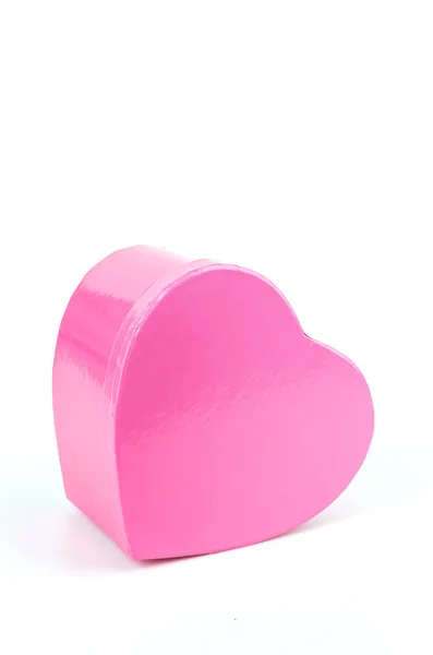 Pink heart box — Stock Photo, Image