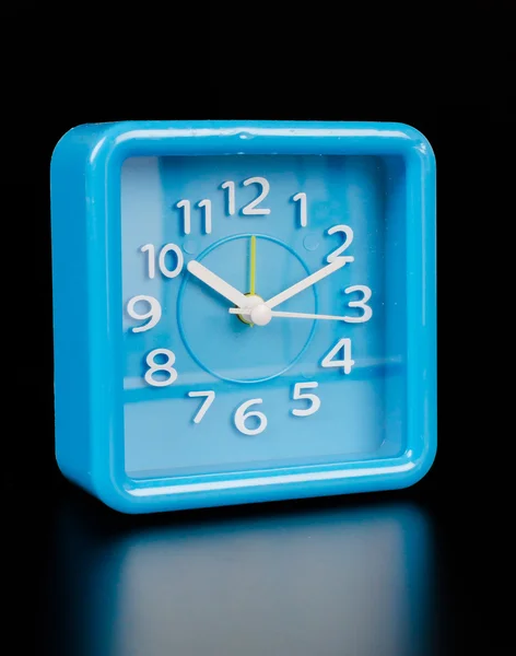 Blue clock — Stock Photo, Image