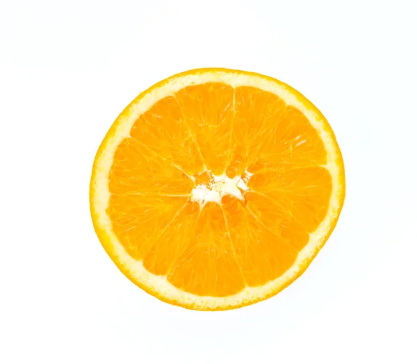 Naranja aislado sobre blanco — Foto de Stock