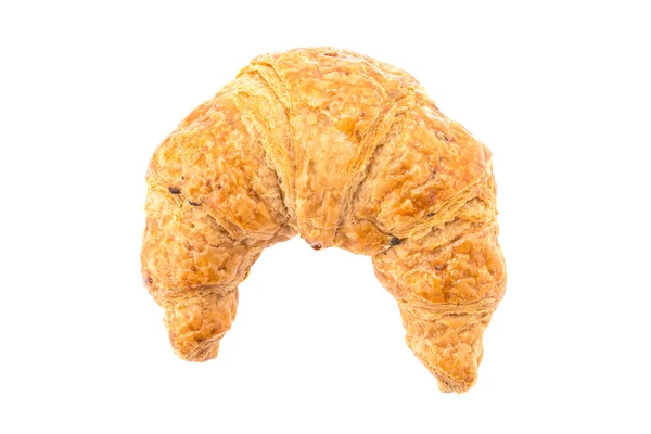Croissant izolovaných na bílém — Stock fotografie