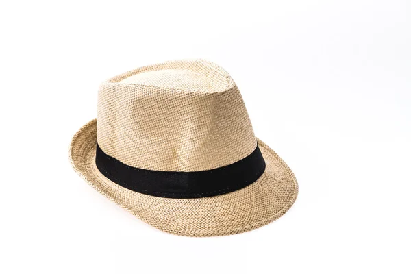 Sombrero aislado en blanco — Foto de Stock