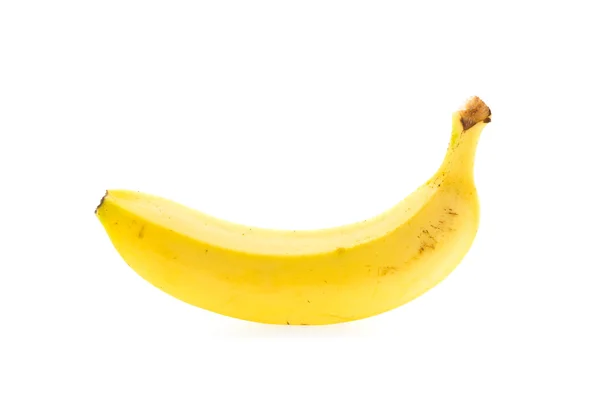 Banana isolada sobre branco — Fotografia de Stock