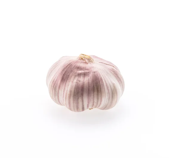 Knoblauch isoliert auf weiß — Stockfoto