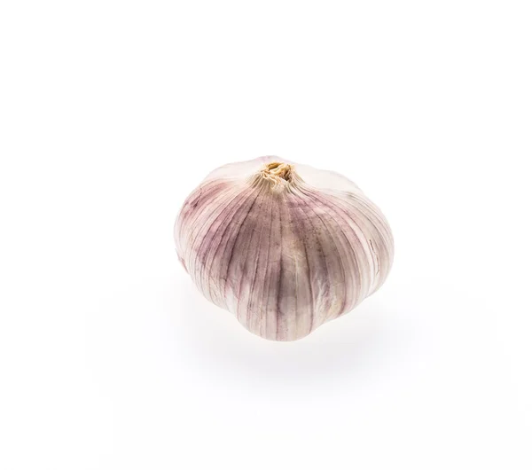 Knoblauch isoliert auf weiß — Stockfoto