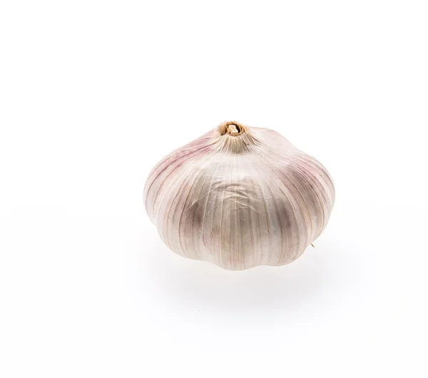 Knoblauch isoliert auf weiß — Stockfoto