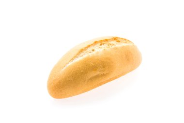 Ekmek beyazda izole