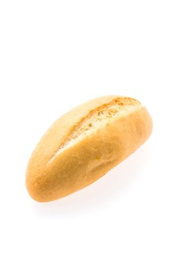 Ekmek beyazda izole