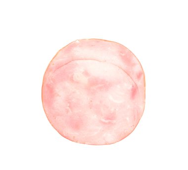 beyaz izole jambon