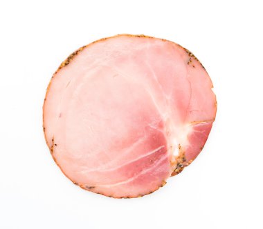 beyaz izole jambon