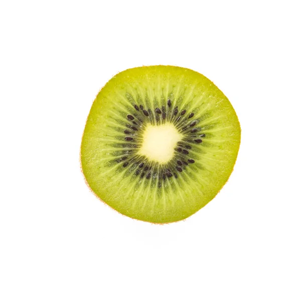 Kiwi izolované na bílém — Stock fotografie