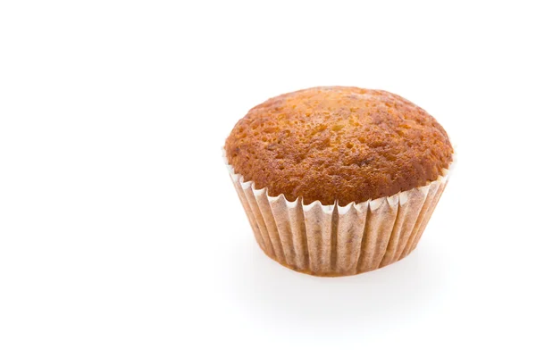 Gâteaux à la banane isolés sur blanc — Photo