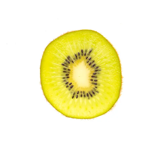 Kiwi isoliert auf weiß — Stockfoto