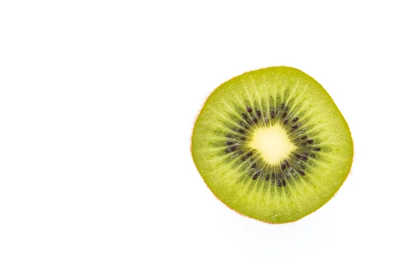 Kiwi aislado en blanco — Foto de Stock