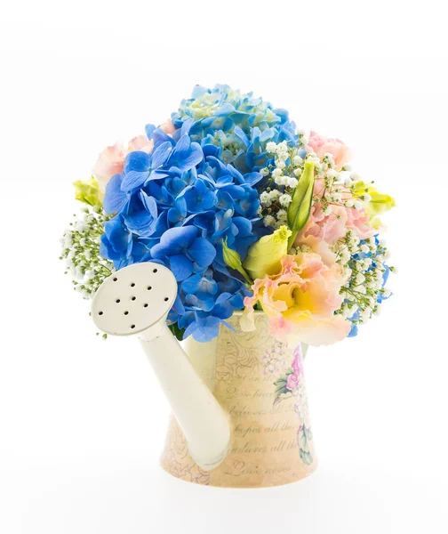 Bouquet flower Hydrangea isolated on white — Stock Photo, Image