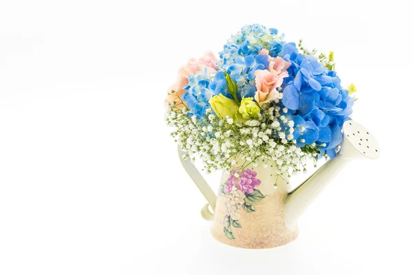 Strauß Blume Hortensie isoliert auf weiß — Stockfoto