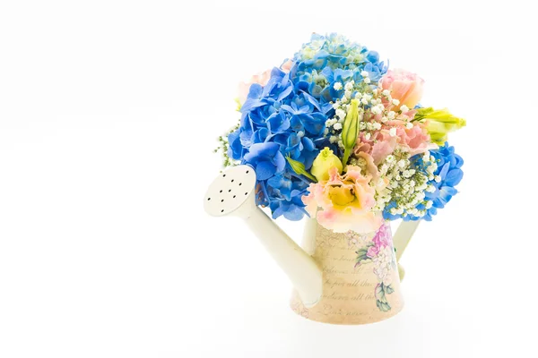 Bouquet fiore Ortensia isolato su bianco — Foto Stock