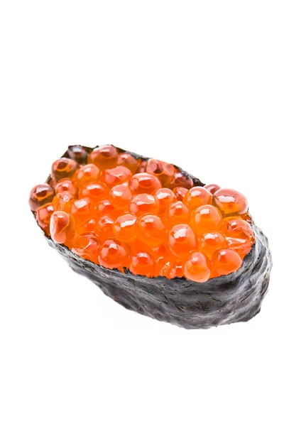 Salmon egg sushi — Stock Photo, Image