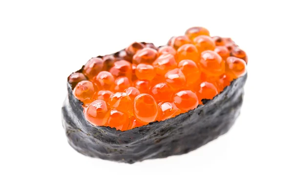 Salmon egg sushi — Stock Photo, Image