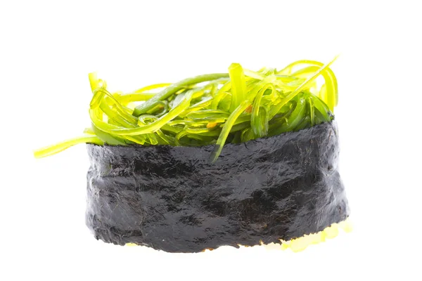 Seaweed sushi isolated on white — Stock Photo, Image