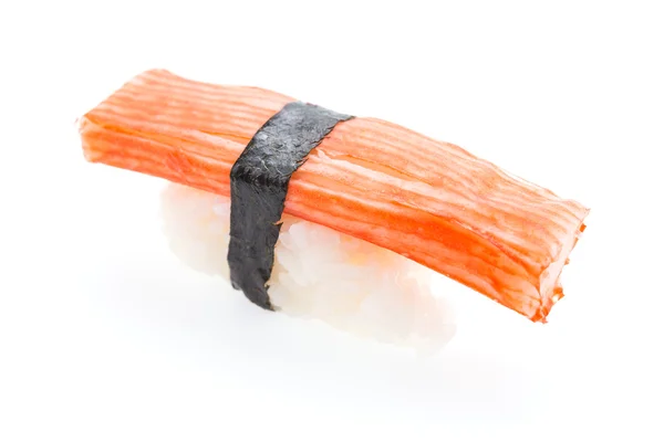 Sushi krab stok geïsoleerd op wit — Stockfoto